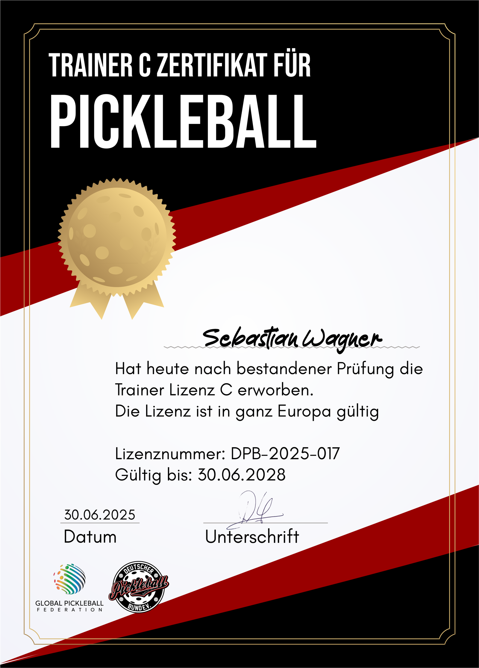 Trainer C Zertifikat