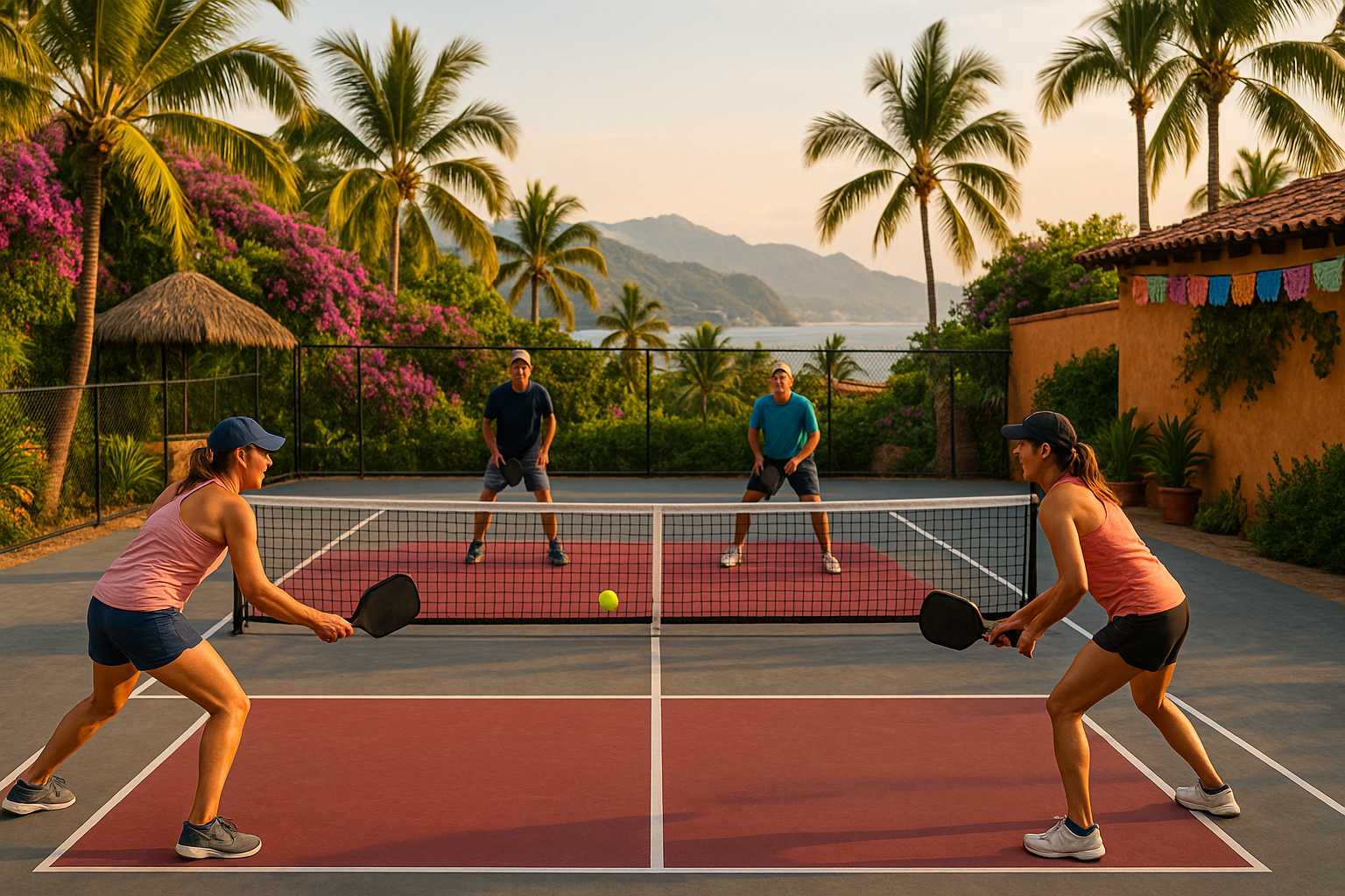 Pickleball Courts in Mexico
